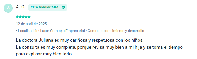 Testimonio pediatra armenia 1